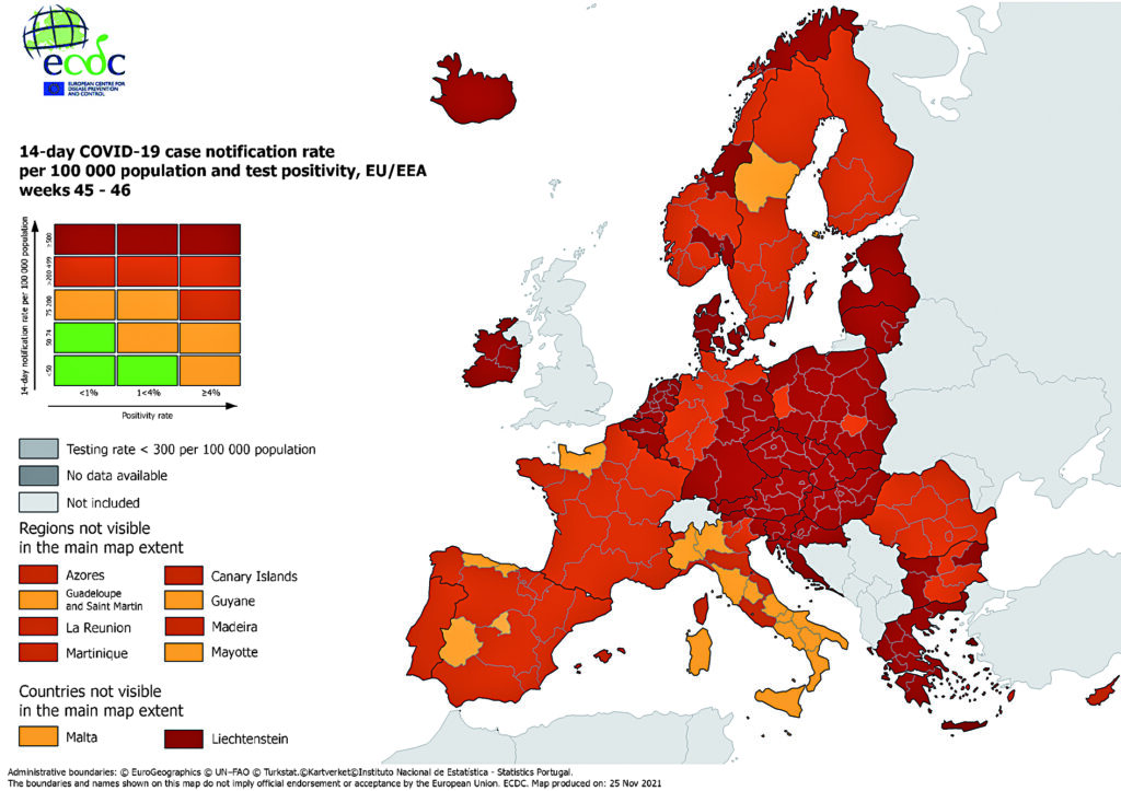 Contagi attivi oltre quota 400, nuovo ricovero