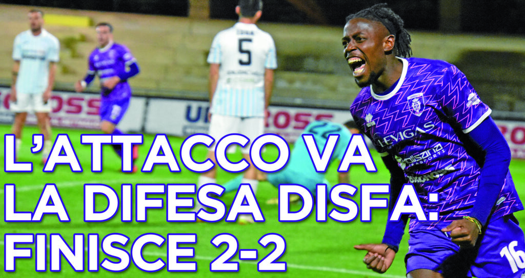 L’attacco va, la difesa disfa: finisce 2-2