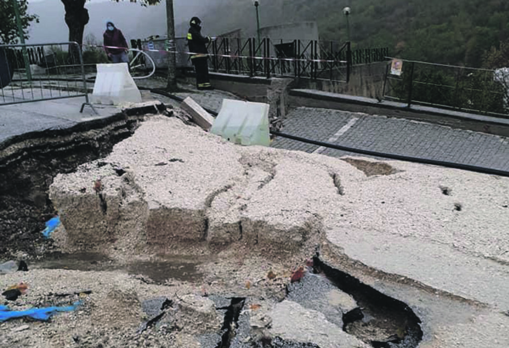 Frana di Castelpizzuto, l’appello di Coldiretti