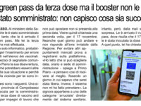 Green pass via mail senza la terza dose, la denuncia: è accaduto anche a me