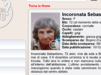 Incoronata, svanita nel nulla. In casa il suo mazzo di chiavi