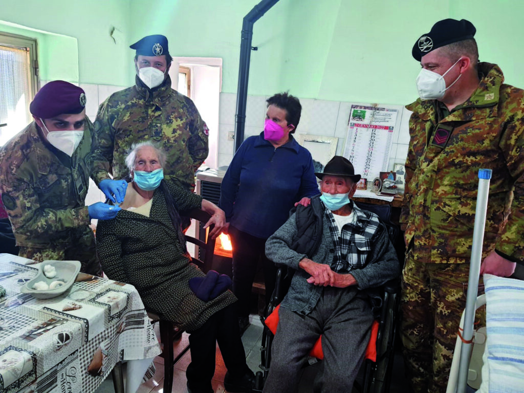 Trivento. Rosa e Angelo ultracentenari e super vaccinati, ieri la terza dose