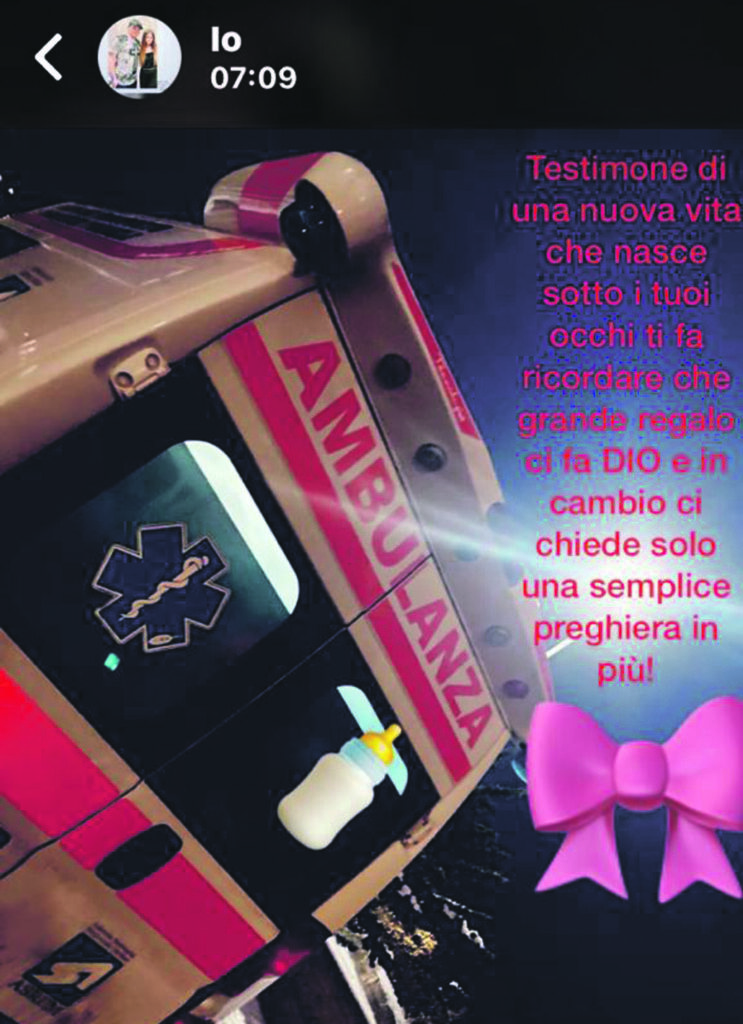 Termoli, donna partorisce in ambulanza durante il trasferimento al Cardarelli