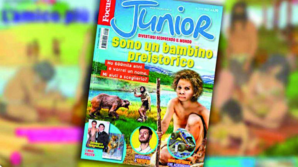 Un nome per il bambino del Paleolitico, Focus junior lancia il concorso dedicato ai più piccoli