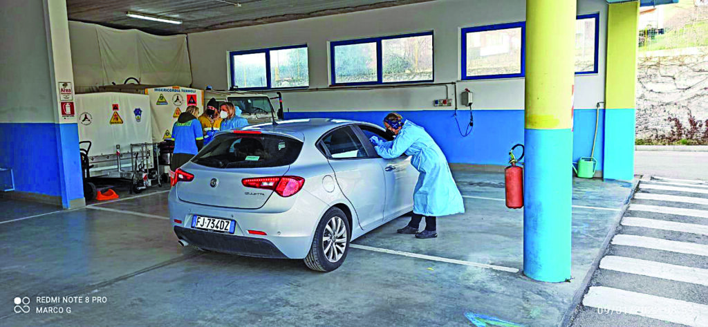 Termoli, tamponi rapidi esauriti in anticipo: 18 positivi nei test alla Misericordia