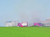 A fuoco fienile attiguo alla stalla dei Giovani, paura a San Martino