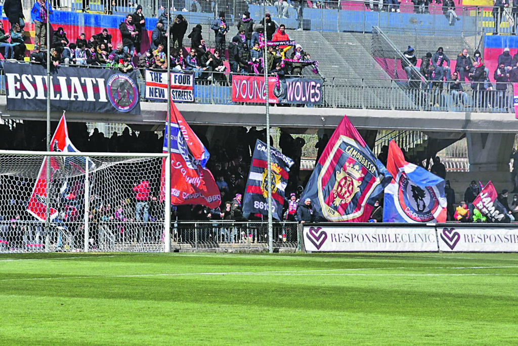 Campobasso-Potenza: sugli spalti un buon tifo per la festa salvezza