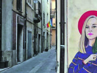 Romina, una martire: il murale-omaggio alla vittima della follia