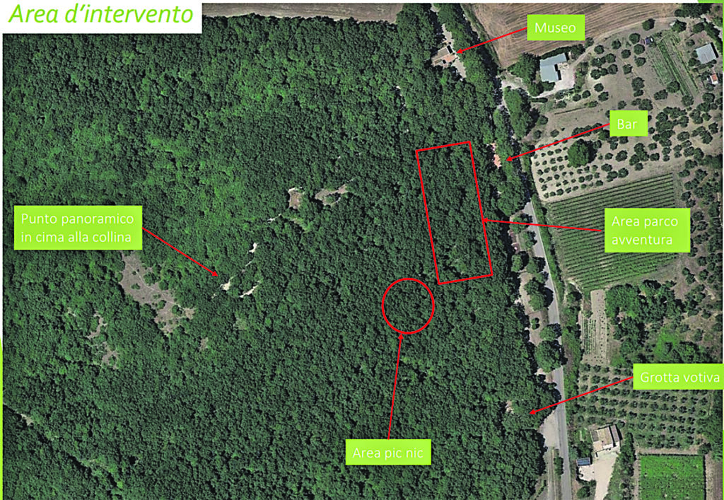 Montecilfone, un “Parco avventura” nello splendido Bosco Corundoli