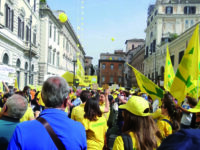 Emergenza cinghiali, migliaia di agricoltori invadono la Capitale