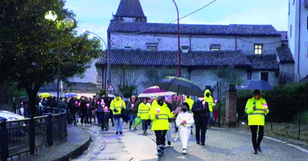 Cerro si ‘illumina’ nel ricordo di Romina