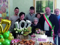 Riccia. Che traguardo straordinario: 107 primavere per zia Mariuccia