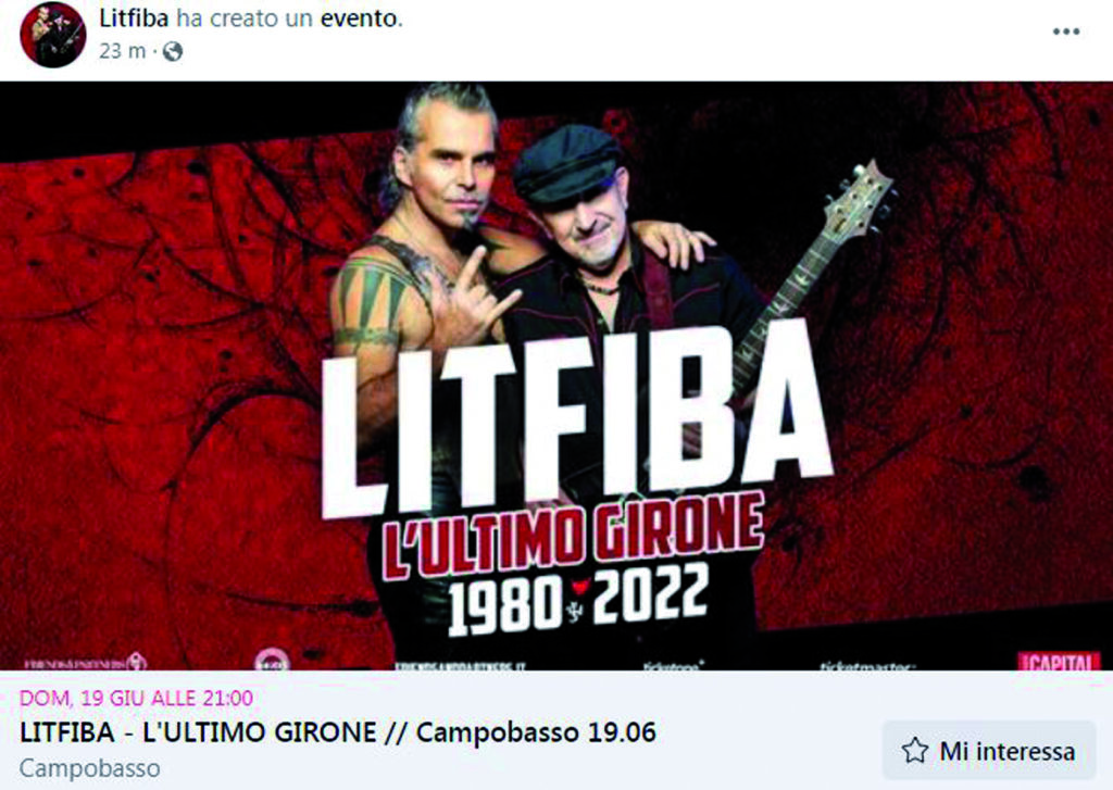 Campobasso. Concerti a Selvapiana, i biglietti vanno a ruba