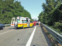 Pauroso frontale sulla 17, anche un bimbo fra i feriti