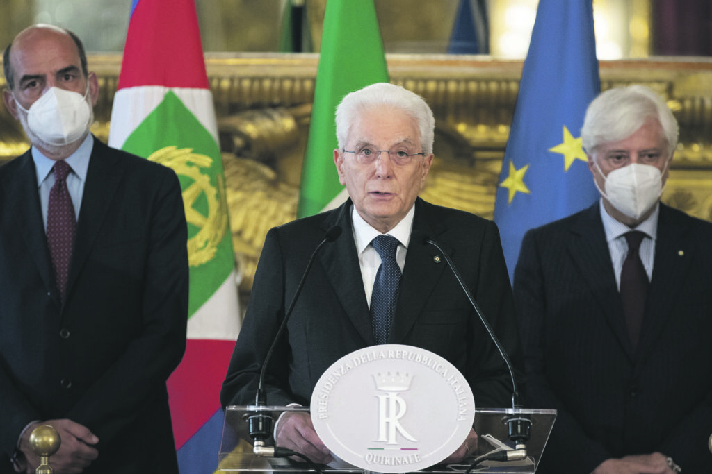 Dichiarazione del Presidente della Repubblica Sergio Mattarella 
(foto di Francesco Ammendola - Ufficio per la Stampa e la Comunicazione della Presidenza della Repubblica)