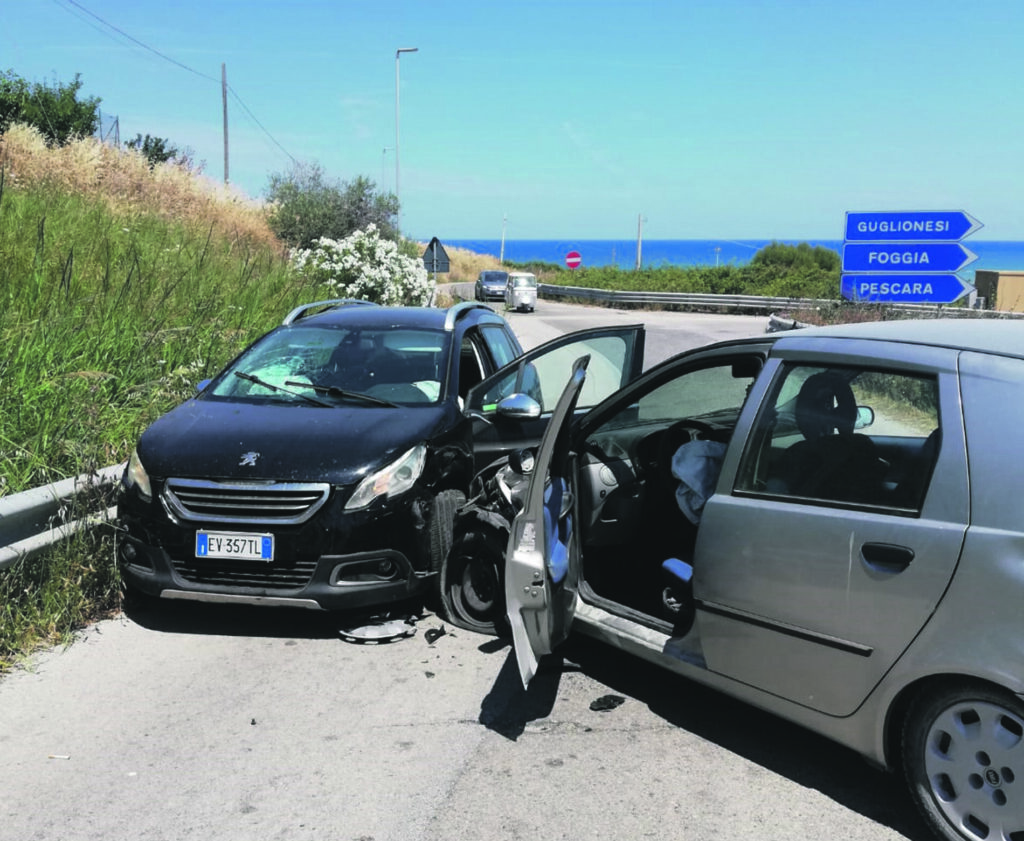 Termoli. Scontro tra due auto a Colle della Torre, bimba di quattro anni si ferisce finendo contro il parabrezza