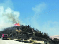 Incendio devasta un’azienda agricola nell’agro di Palata