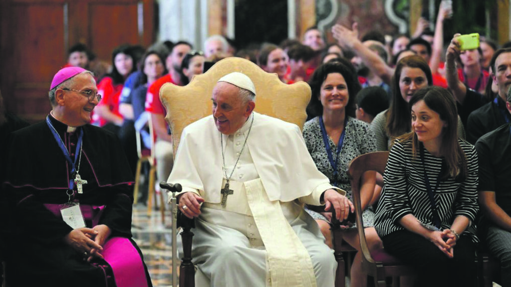 I giovani dell’Alpha Camp in udienza dal Papa