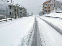 Prima neve a Capracotta, fioccano anche le polemiche