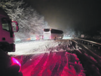 Intrappolati sulla Statale, odissea durata sei ore