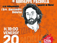 Campobasso. Verità e giustizia per Mario Paciolla, mamma Anna e papà Pino ospiti di Casa del popolo