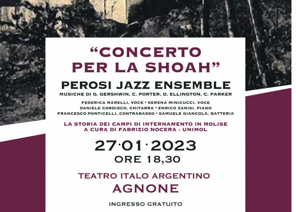 Giornata della memoria, all’Italo Argentino di Agnone risuona la musica bandita dal regime nazi-fascista