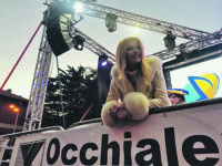 Il Carnevale di Larino impazza col sorriso di Adriana Volpe