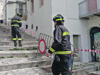 Paura a Montagano, due case a rischio sgombero
