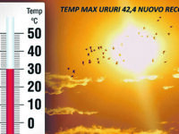 Temperature mai viste: a Ururi il termometro tocca i 42,4 gradi