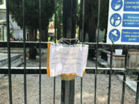 Francavilla. Cimitero sotto sequestro, ‘spuntano’ anche i rifiuti edili del crollo della Jovine