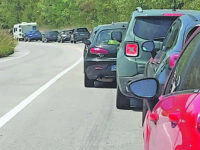 Trignina, ancora disagi. Automobilisti in trappola