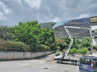 Venafro. Monte Santa Croce ‘ostaggio’ delle fiamme, ieri nuovi focolai