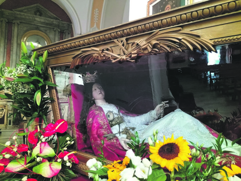 Le reliquie di Santa Filomena arrivano nel basso Molise
