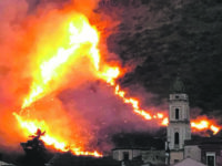 Venafro. Incendio Monte Santa Croce, spunta il presunto piromane