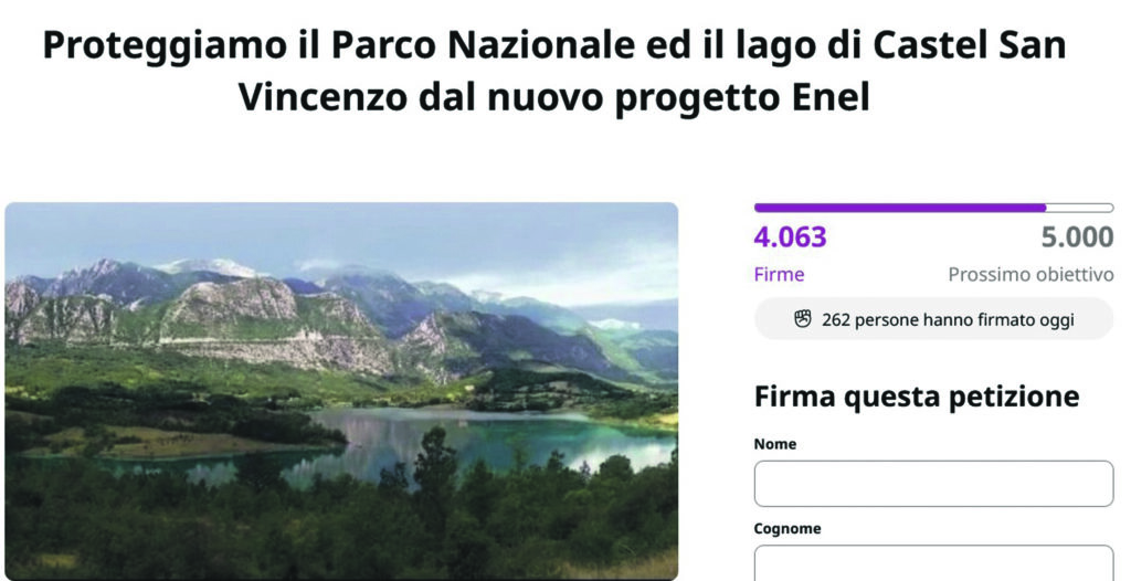 Pizzone II, più di 4mila no: ‘vola’ la raccolta firme online