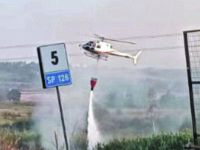 Autunno anomalo e roghi, fiamme in basso Molise