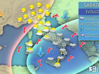 Weekend da ‘brividi’, allerta gialla per vento e neve