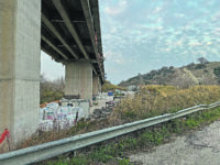 “Svuotato” di mezzi e scorte il cantiere della Sostenia srl