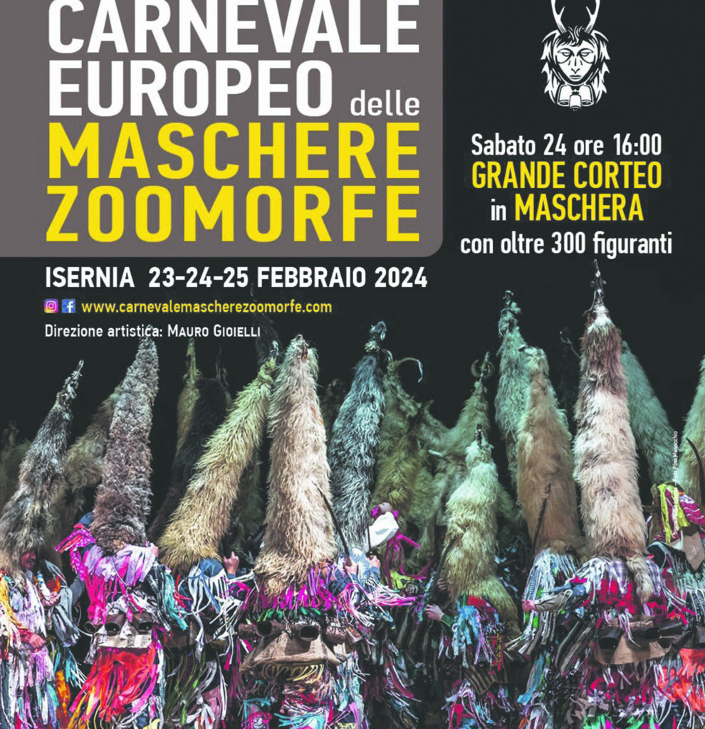 Isernia. Tutto pronto per il ritorno in città delle maschere zoomorfe