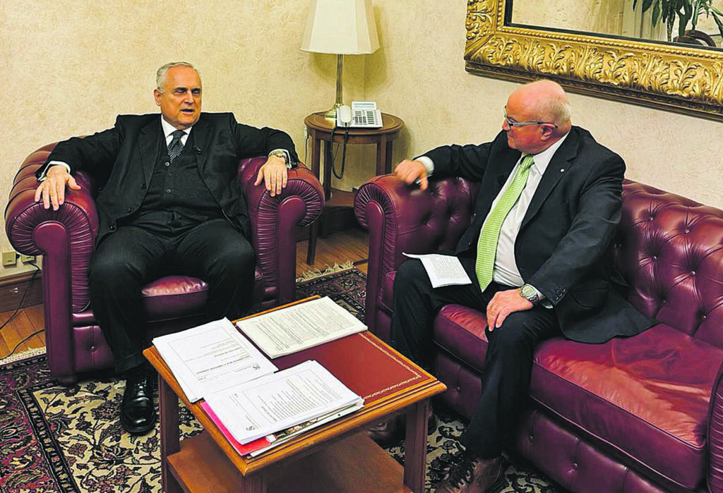 Comunali, la sfida di Lotito: «Serve il miglior candidato»