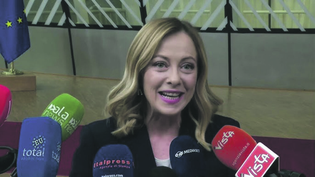 Conference call e sopralluoghi, ‘massima sicurezza’ per Meloni