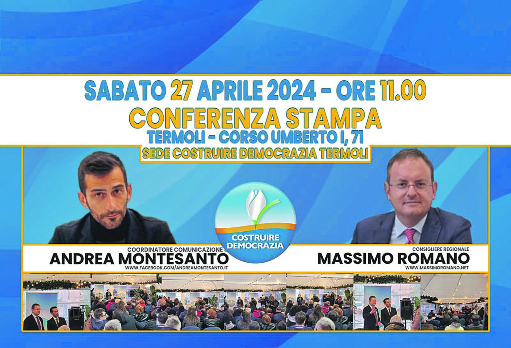Termoli. Centrosinistra in panne, Andrea Montesanto corre da solo