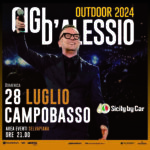 Gigi D’Alessio a Campobasso il 28 luglio, aperta la prevendita per l’Outdoor tour