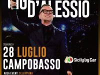 Gigi D’Alessio a Campobasso il 28 luglio, aperta la prevendita per l’Outdoor tour