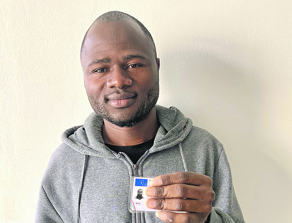 Riccia. Sekou ha preso la patente, primo traguardo superato: ora ci sono gli esami di terza media