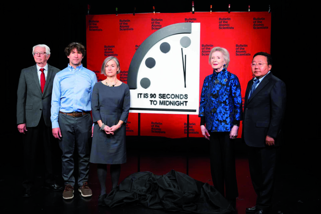 L’Orologio dell’Apocalisse segna il tempo che rimane alla fine dell’umanità