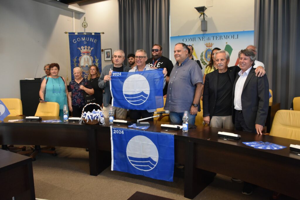 Termoli. Il neo sindaco “debutta” con la Bandiera Blu
