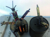 Incendio a Le Noci, i Vigili del fuoco recuperano una mina antiuomo