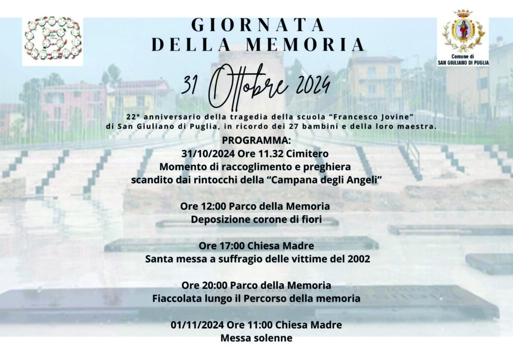 Il Molise si ferma nel ricordo delle vittime