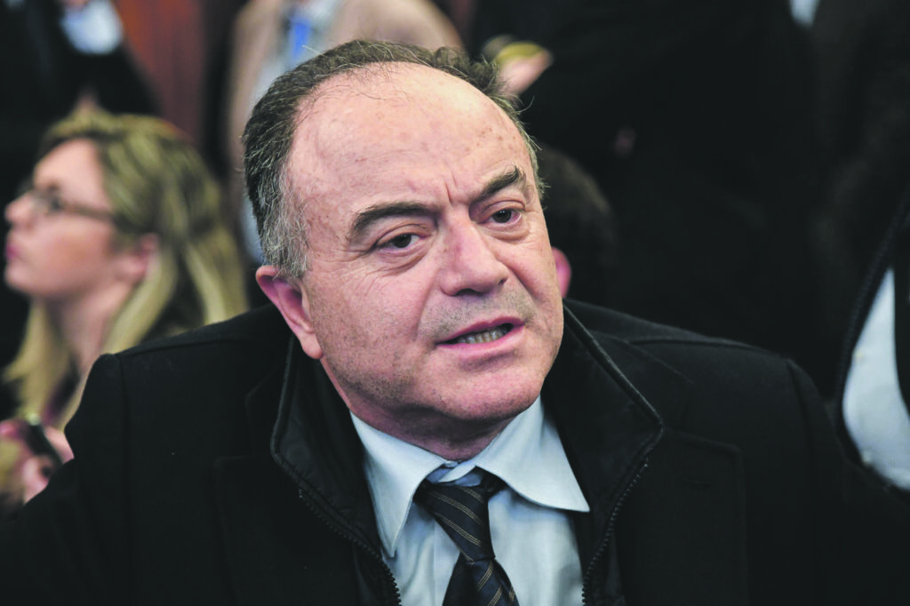 Nicola Gratteri durante la relazione conclusiva della Commissione Antimafia della XVII legislatura, Roma, 21 febbraio 2018.
ANSA/ALESSANDRO DI MEO